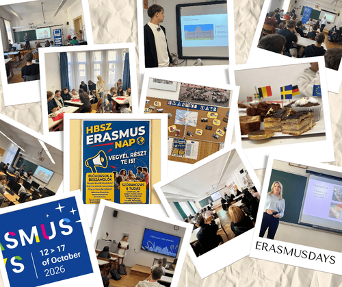 ErasmusDays a VMSZC Horváth Boldizsár Közgazdasági és Informatikai Technikumban