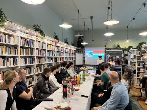 Francia diákok tanulnak a HBSZ-ben az Erasmus+ program keretében