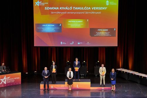 SZAKMA SZTÁR 2025- Járműfényező Fóth Márk III. helyezett